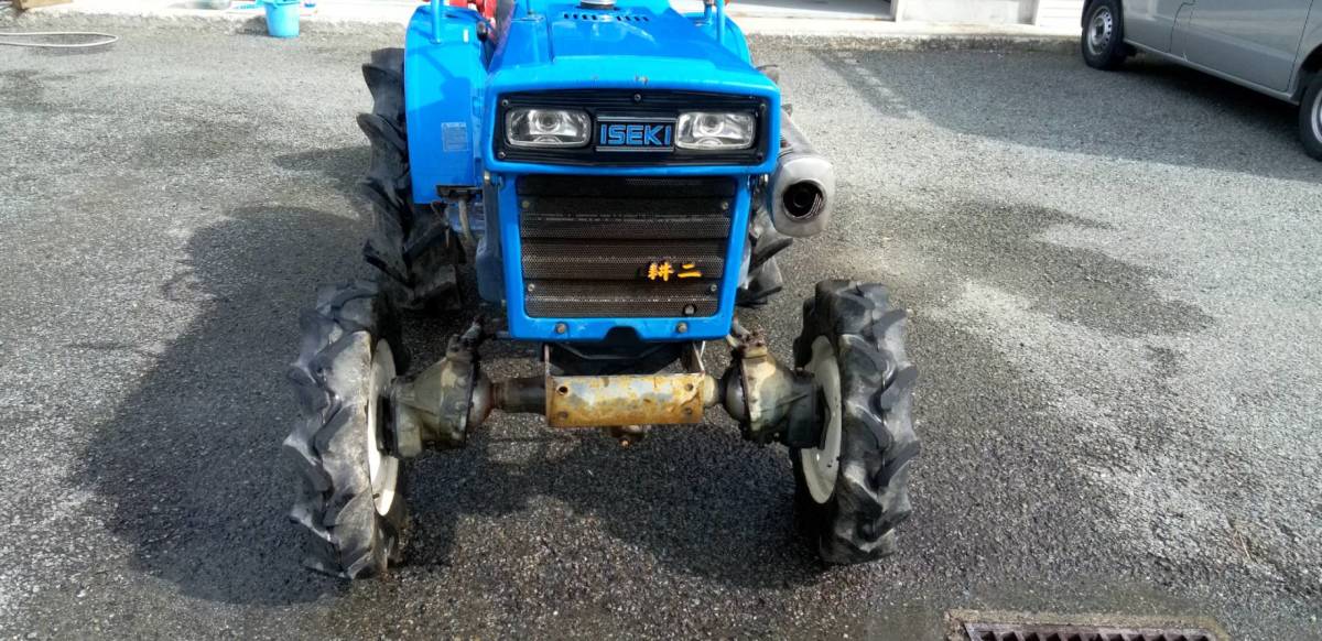 ☆長野発 イセキ トラクター TX1410F 掘取機付き 920h 売り切り☆(車体 