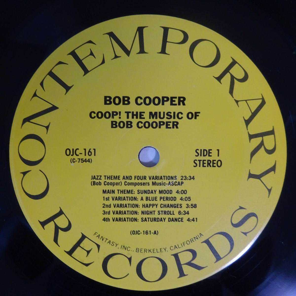 11165329;【US盤/OJC】Bob Cooper / Coop! The Music Of Bob Cooper_3