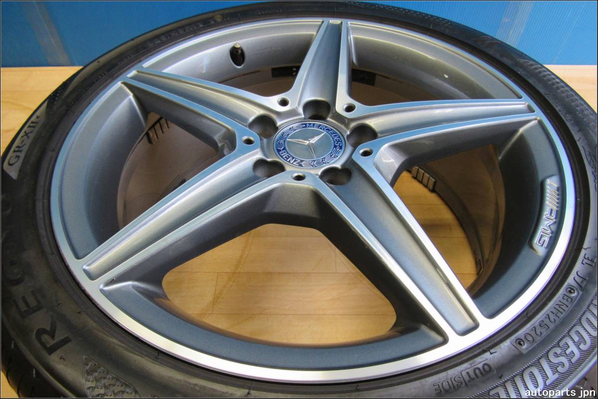 2本セット ☆4192☆ブリヂストン・225/45・245/40R18・REGNO・AMG 7.5J×18・ET44