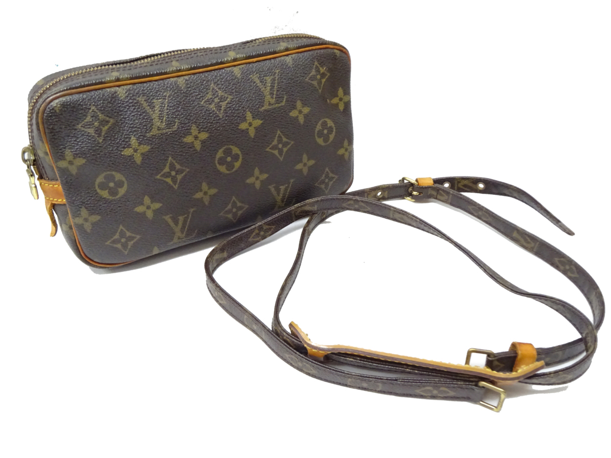 LOUIS VUITTON ポシェットマルリーバンドリエール ジャンク LOUIS VUITTON ルイヴィトン ポシェット M51828 マルリー LV 買い