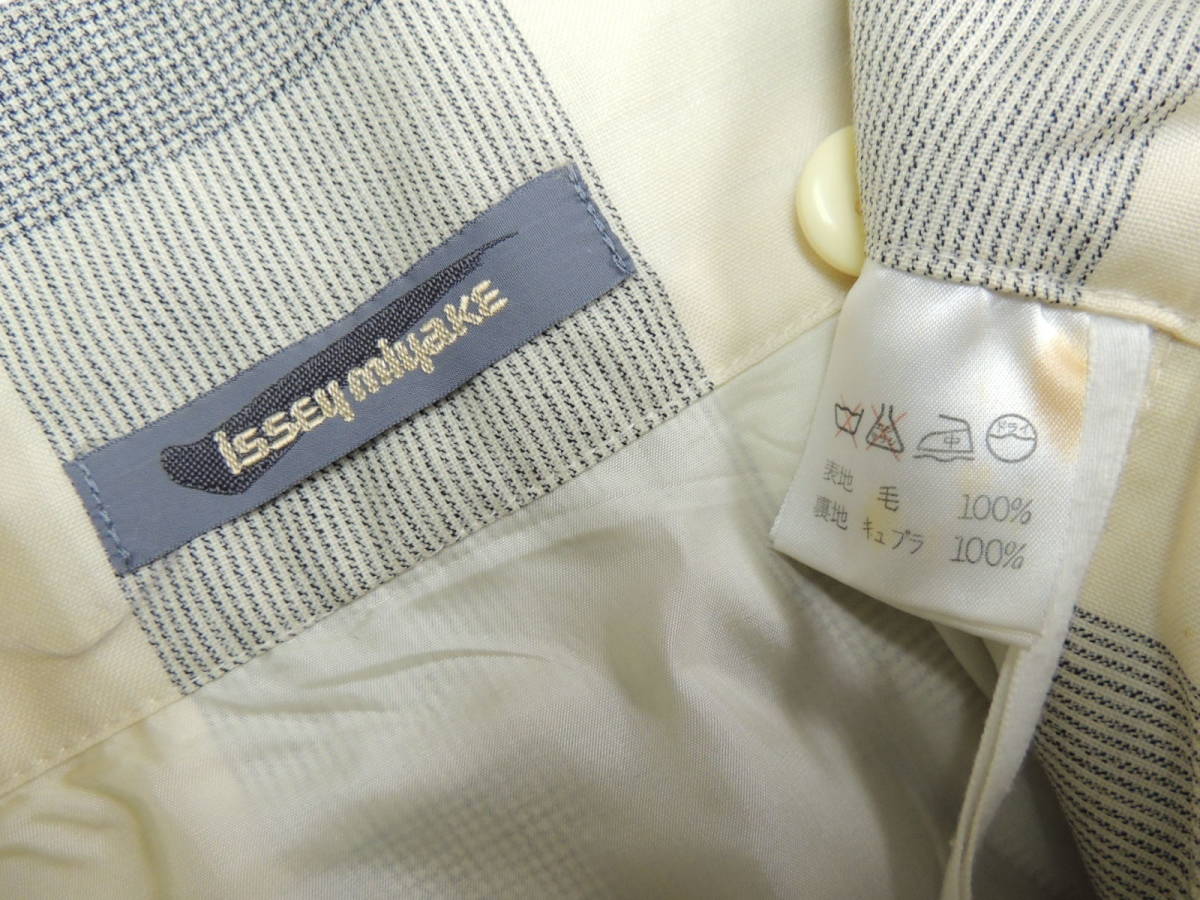 ◇美品 80S VINTAGE イッセイミヤケ ISSEY MIYAKE 筆タグ 旧タグ