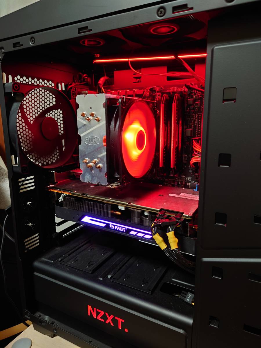 自作PC/Intel Core i7-4770K/Palit GTX1080/DDR3 2400MHz 16GB (2x8GB 