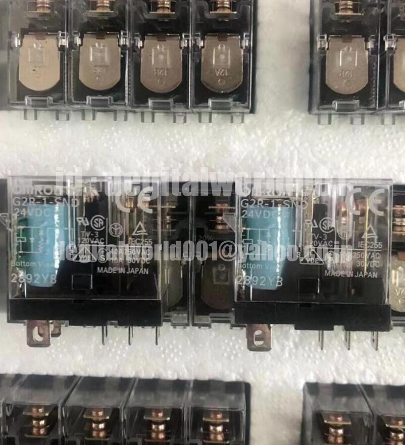 新品◆代引可◆東京発 50個入りセット OMRON オムロン リレー 表面接続ソケット G2R-1-SND 24VDC/DC24V◆６ヶ月保証