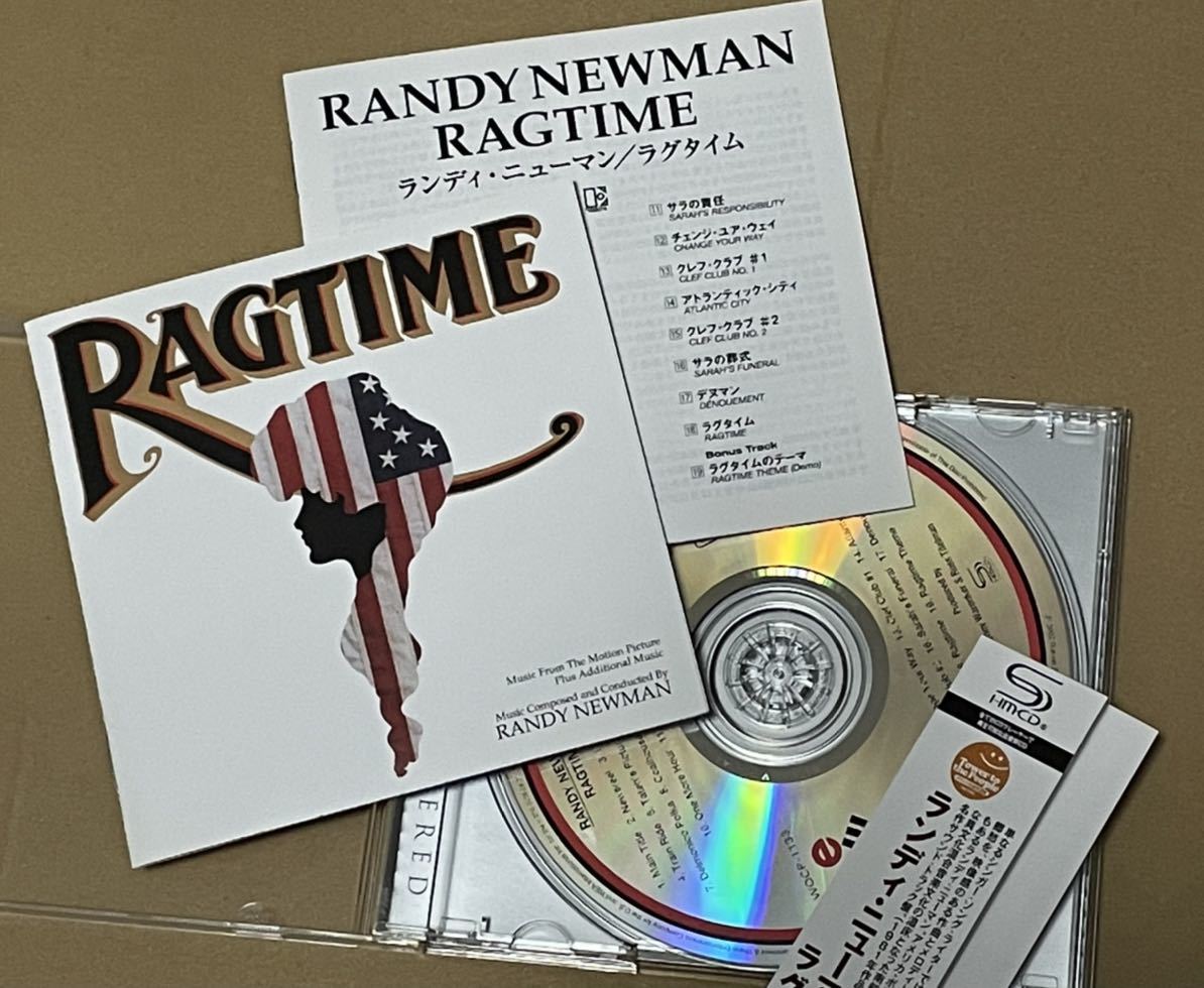 本物保証，限定セール SHMCD Randy Newman - Ragtime / ランディ ニューマン / WQCP1133(その他)｜売買されたオークション情報、yahooの商品情報をアーカイブ公開 - オークファン R