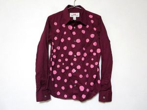 デッドストック H&M×コムデギャルソンCOMME des GARCONS ドット柄 長袖シャツ 32 XSくら