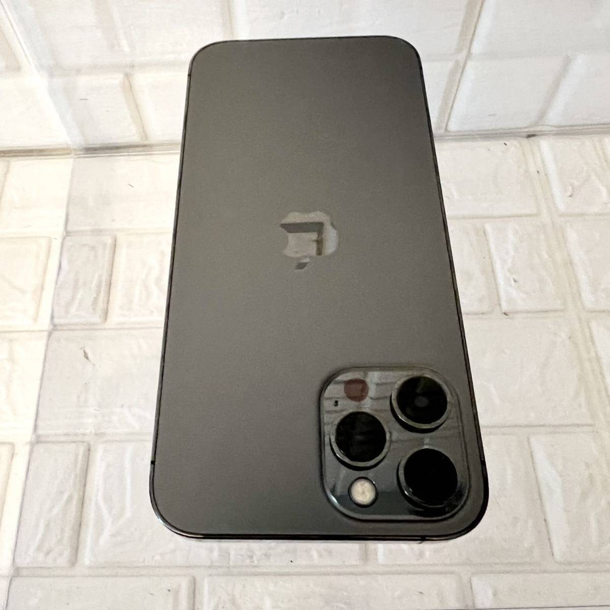 ns20☆ 美品 動作確認済 アップル Apple iPhone 12 ProMax MGCY3J/A 