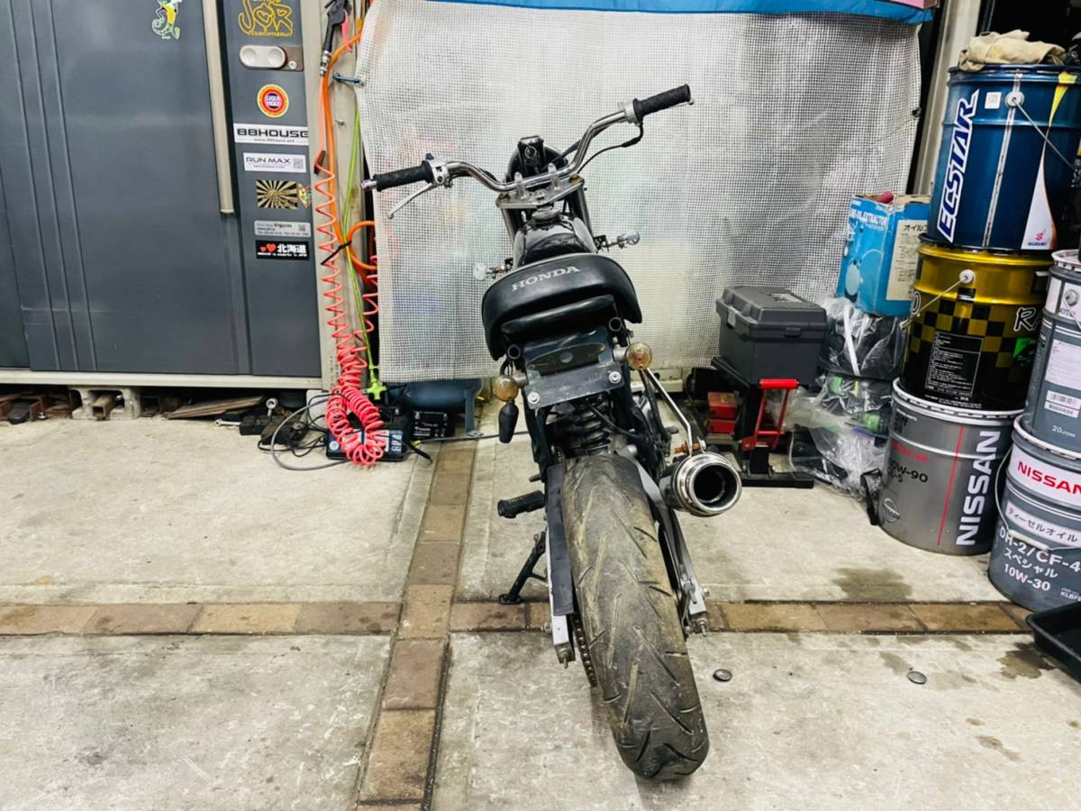 ☆現状車！部品取りに！ 中華フレーム エイプ AC16エンジン 国産エイプ