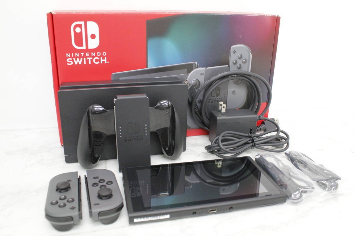  任天堂 Nintendo Switch ニンテンドースイッチ 本体 HAC-001 Joy-con グレー 初期化済(ニンテンドースイッチ本体)｜売買されたオークション情報、yahooの商品情報をアーカイブ公開 - オークファン ニンテンドースイッチ本体