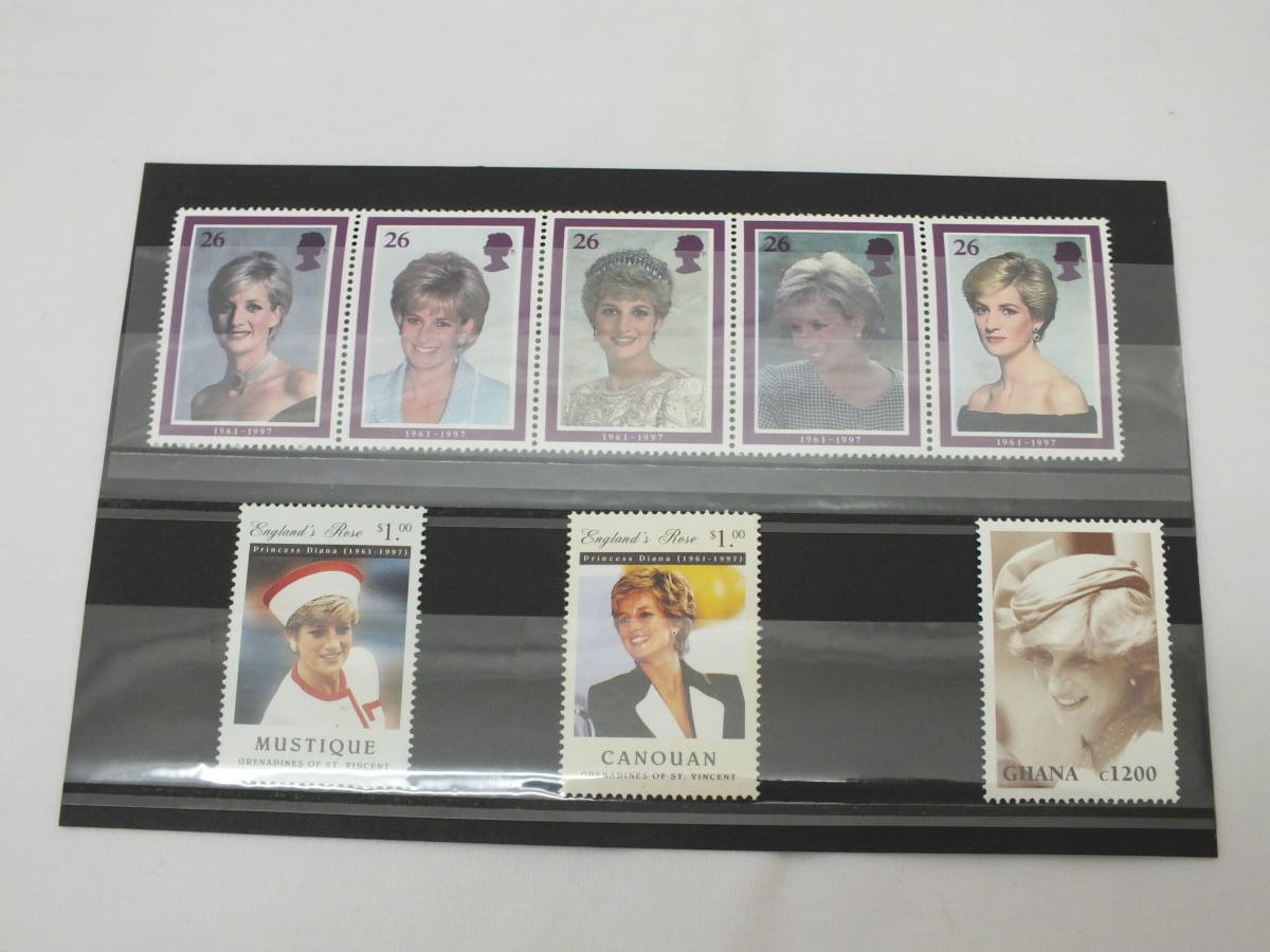 ☆激レア 記念切手 外国切手 イギリス ダイアナ妃 DIANA Princess of