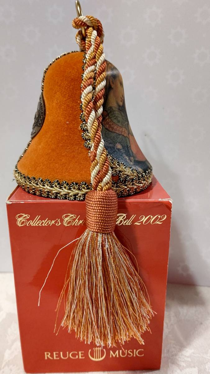 REUGE MUSIC オルゴール 2002 動作確認済み　リュージュ　スイス製 スイス製 REUGE MUSIC リュージュ オルゴール ベル CHIRISTMAS BELL