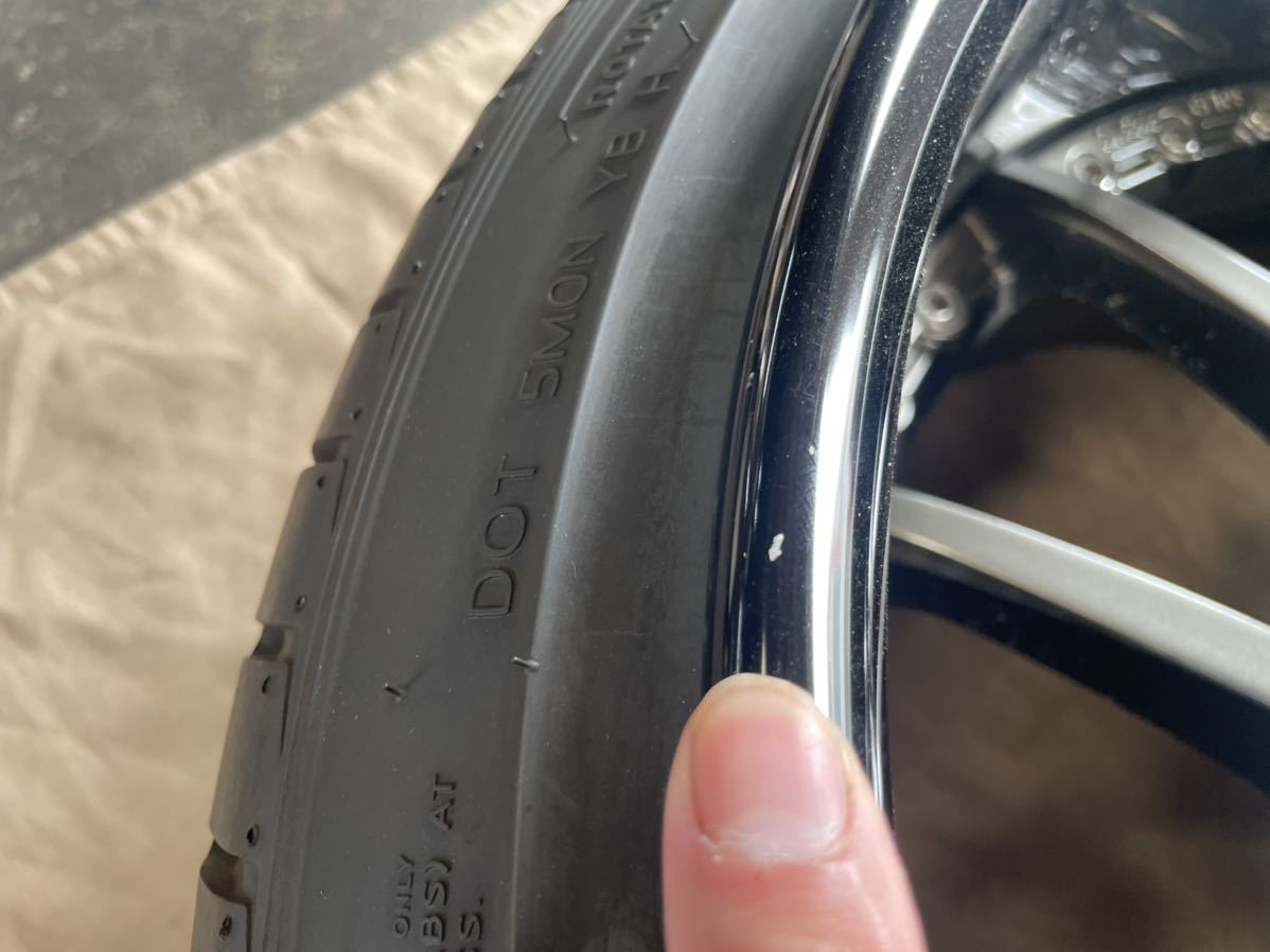 SSR ヴェルフェン WERFEN GT04 19インチ 10.5j 11.5j PCD114.3 美品 