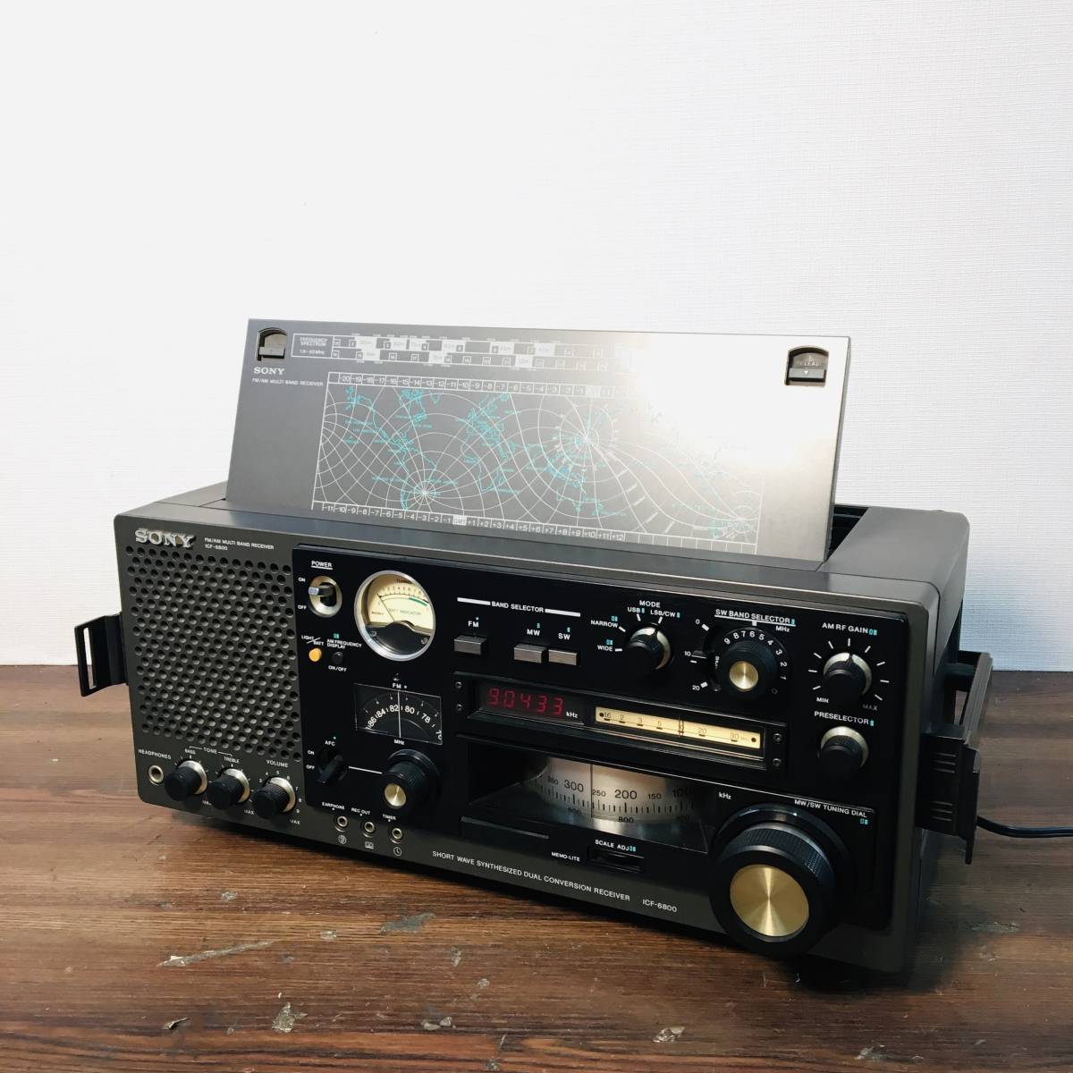 SONY ソニー ICF-6800A FM⁄AM マルチバンドレシーバー BCLラジオ | に