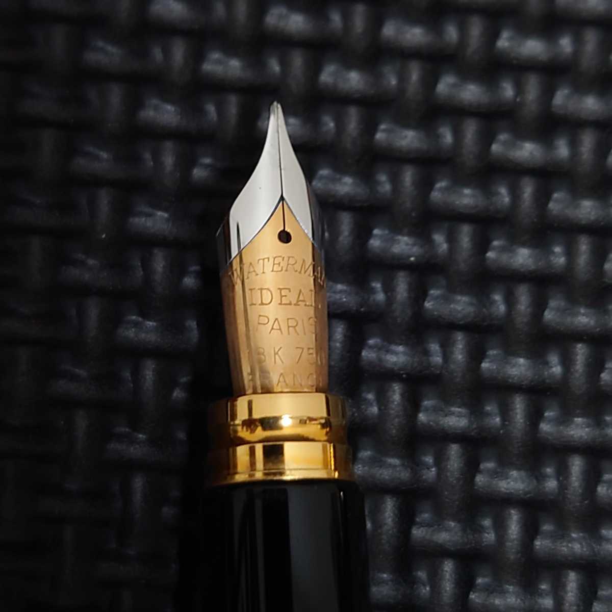 WATERMAN Ideal 万年筆 18k-750 未使用 WATERMAN IDEAL 18K 750