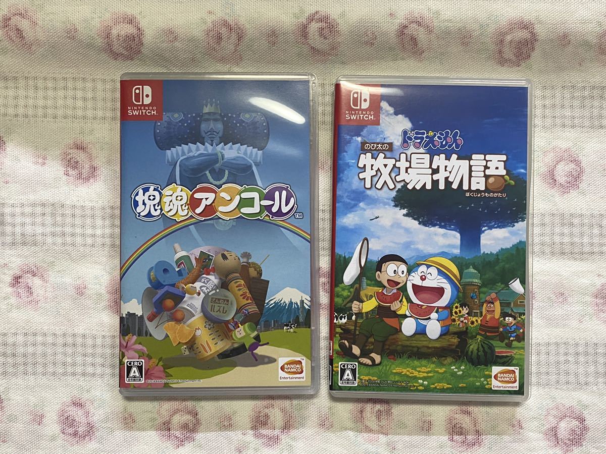 ドラえもん のび太の牧場物語 塊魂アンコール スイッチ ソフト 2個 