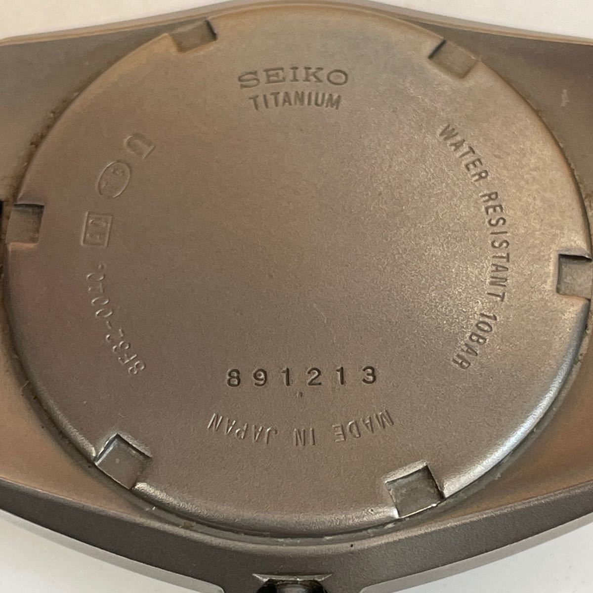 カレンダー設定済セイコー パーペチュアルカレンダー 8F32-5000 稼働品 
