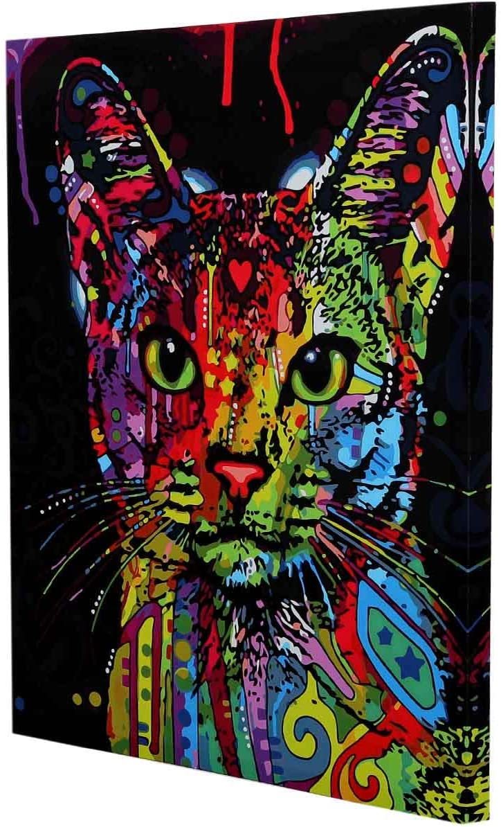 新品 アートパネル 猫 ねこ ネコ アートポスター 開運 キャンバス画 絵