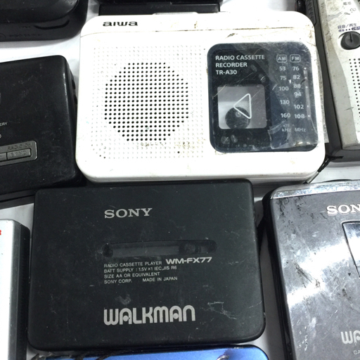 SONY WM-EX1 WM-FK2 WM-FX77 ウォークマン Panasonic RQ-SX15 カセット