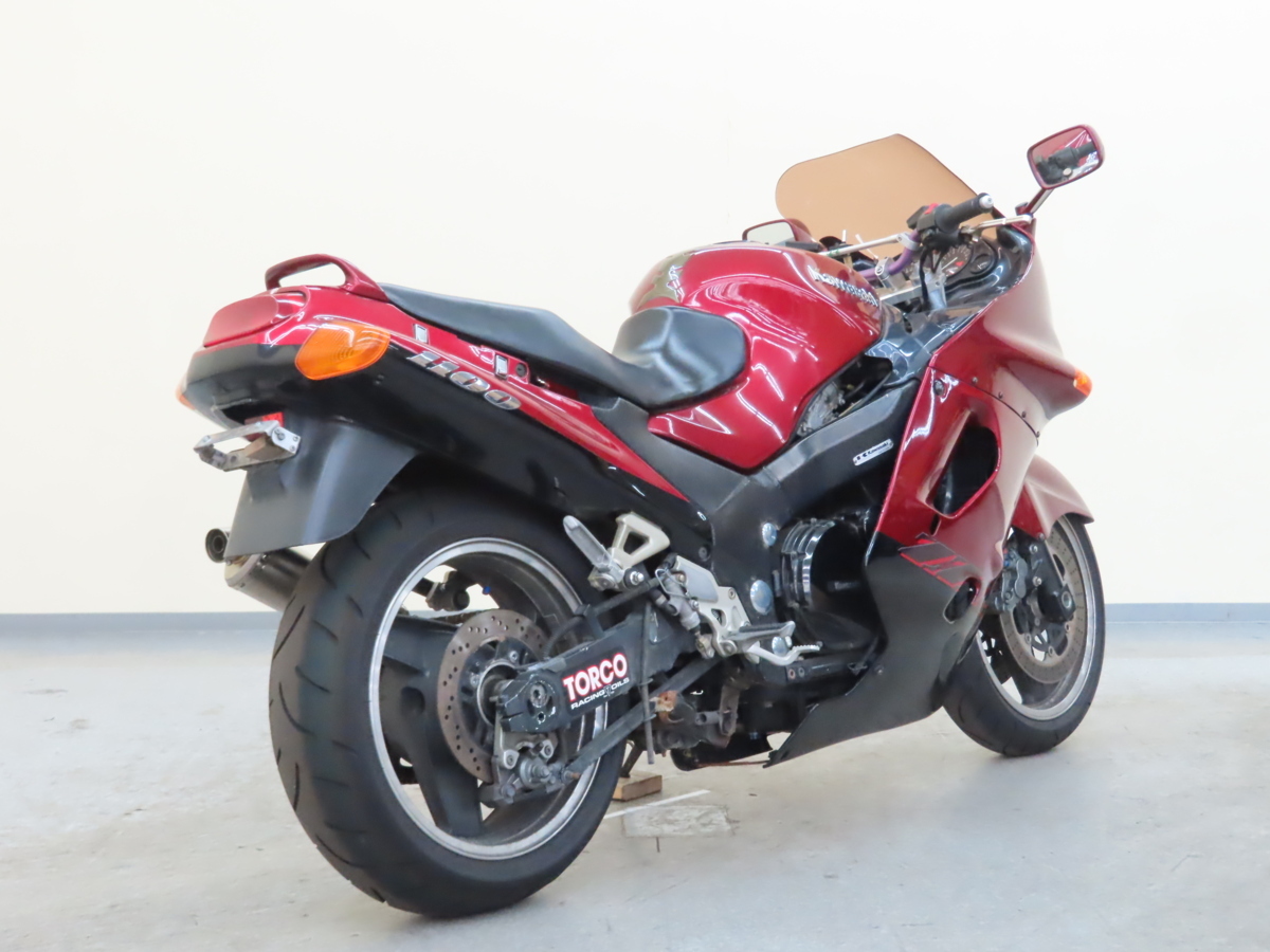 カワサキ ZZ-R1100 動画有ローン可 カスタム ETC 不動現状 カワサキ ZZ