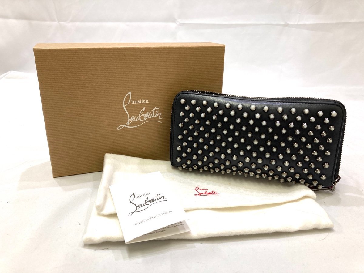 ○Christian Louboutin クリスチャンルブタン レザー スタッズ