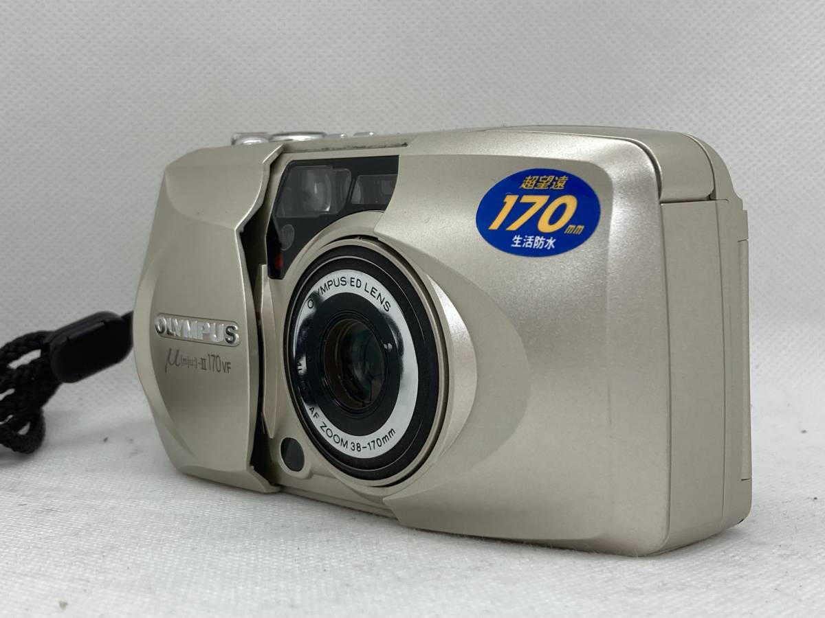 OLYMPUS μ[mju:]-II コンパクトフィルムカメラ Olympus II Film Camera