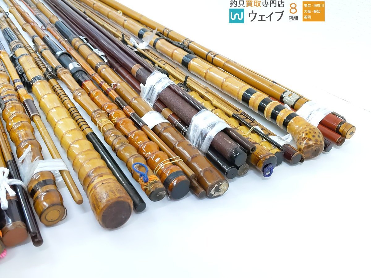 竹竿 手バネ竿 和竿 東作 Yahoo!オークション - 「和竿 ジャンク品 約322cm