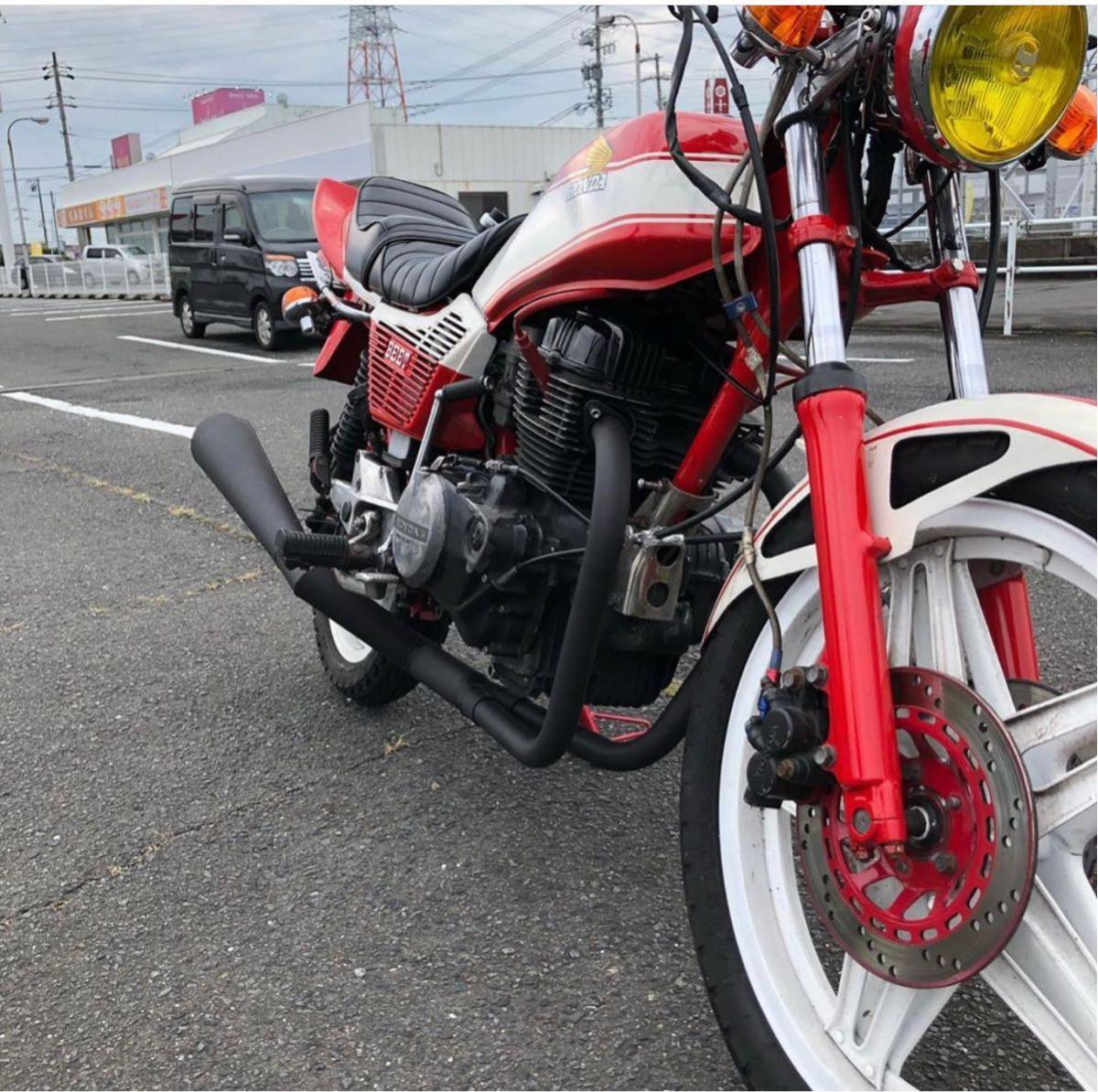 ホーク t n ホークバブセンバツメガホン120パイ美品 cb250t 