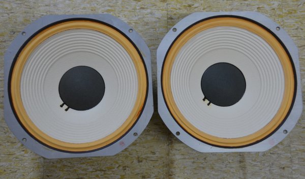 ☆★　【作動品・美品】　 JBL-LE14A 　８　アルニコ　ペア LE14A JBL ペア ◇ ウーファーユニット ペア□ビンテージ