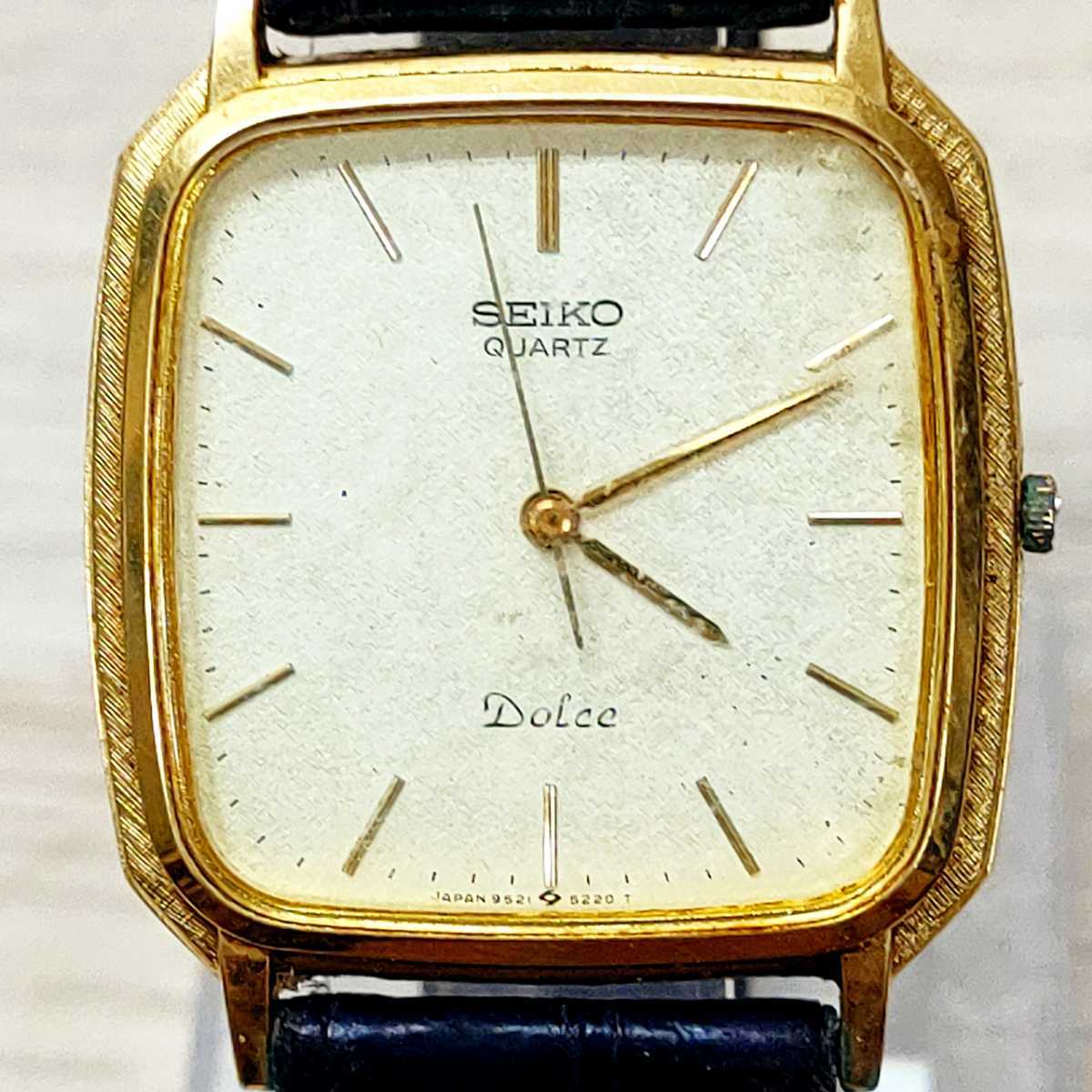 セイコー SEIKO ドルチェ クオーツ SGP30 ST.STEEL BACK 9521-5120 RO 腕時計 ゴールド　動作未確認　吹屋
