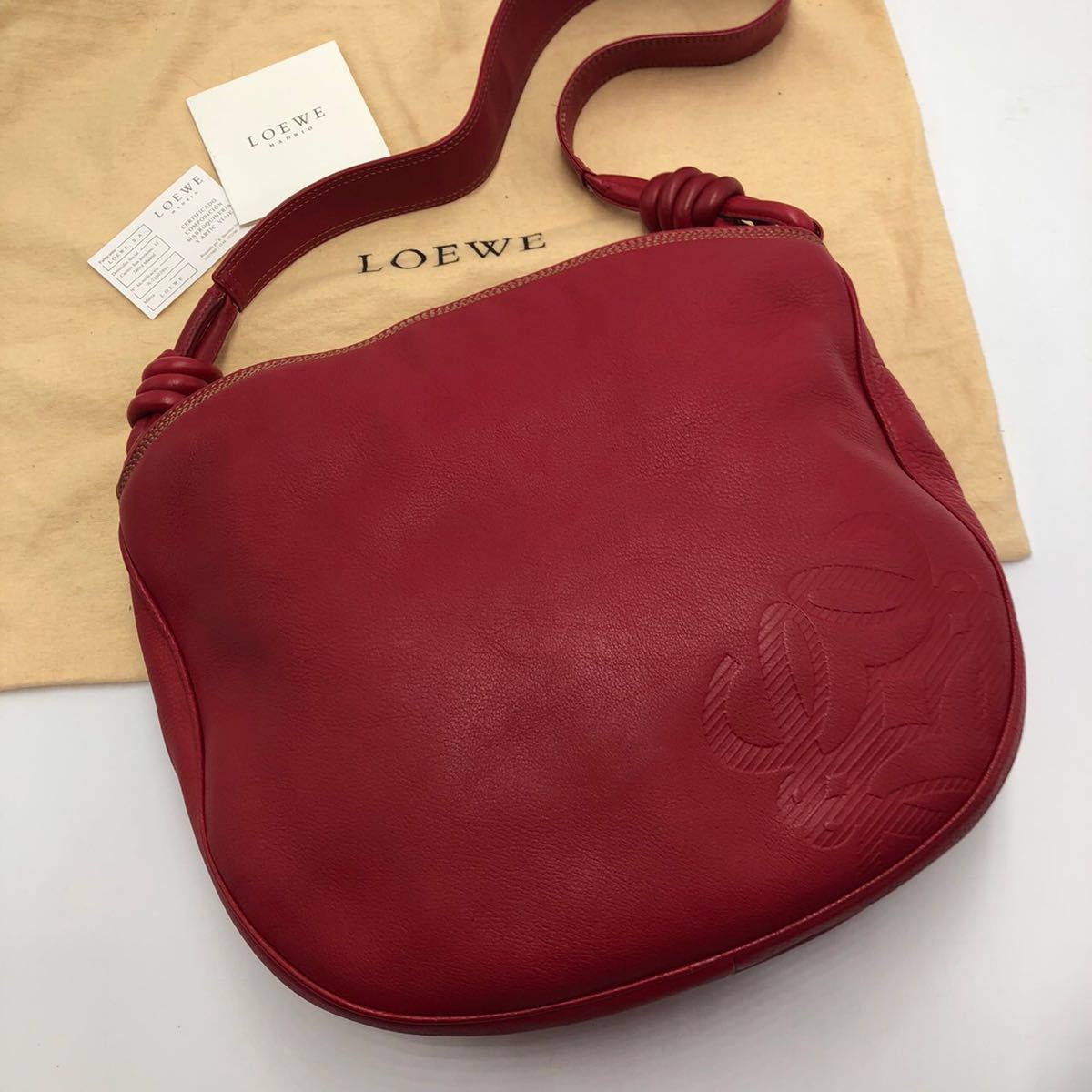 レザー ショルダーバッグ LOEWE | ロエベ 極美品LOEWEロエベ ゲート 