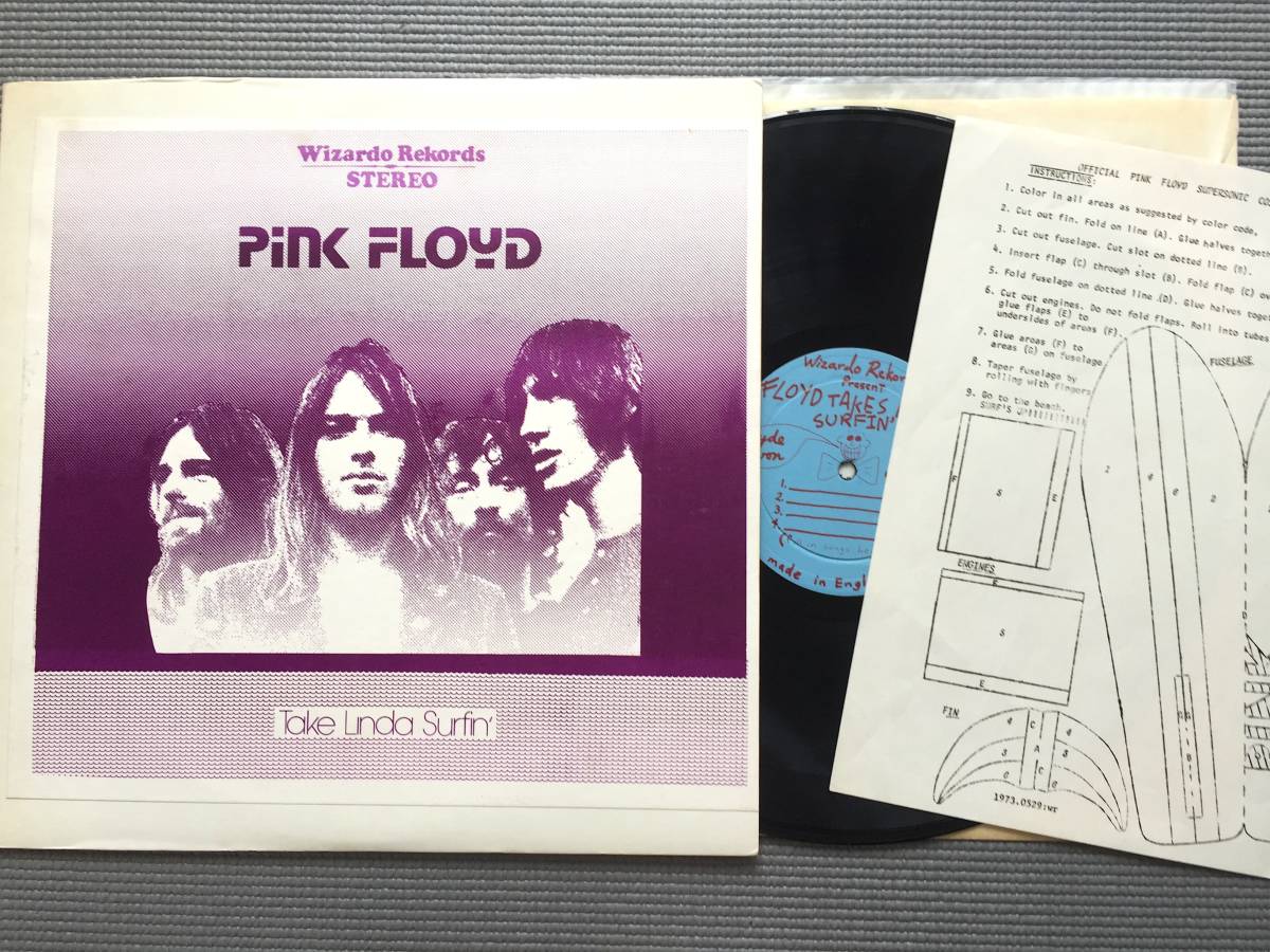 Vinyl Linda Pink Floyd Take & Surfin' ⁄ (LP, Dean Jan Bootleg