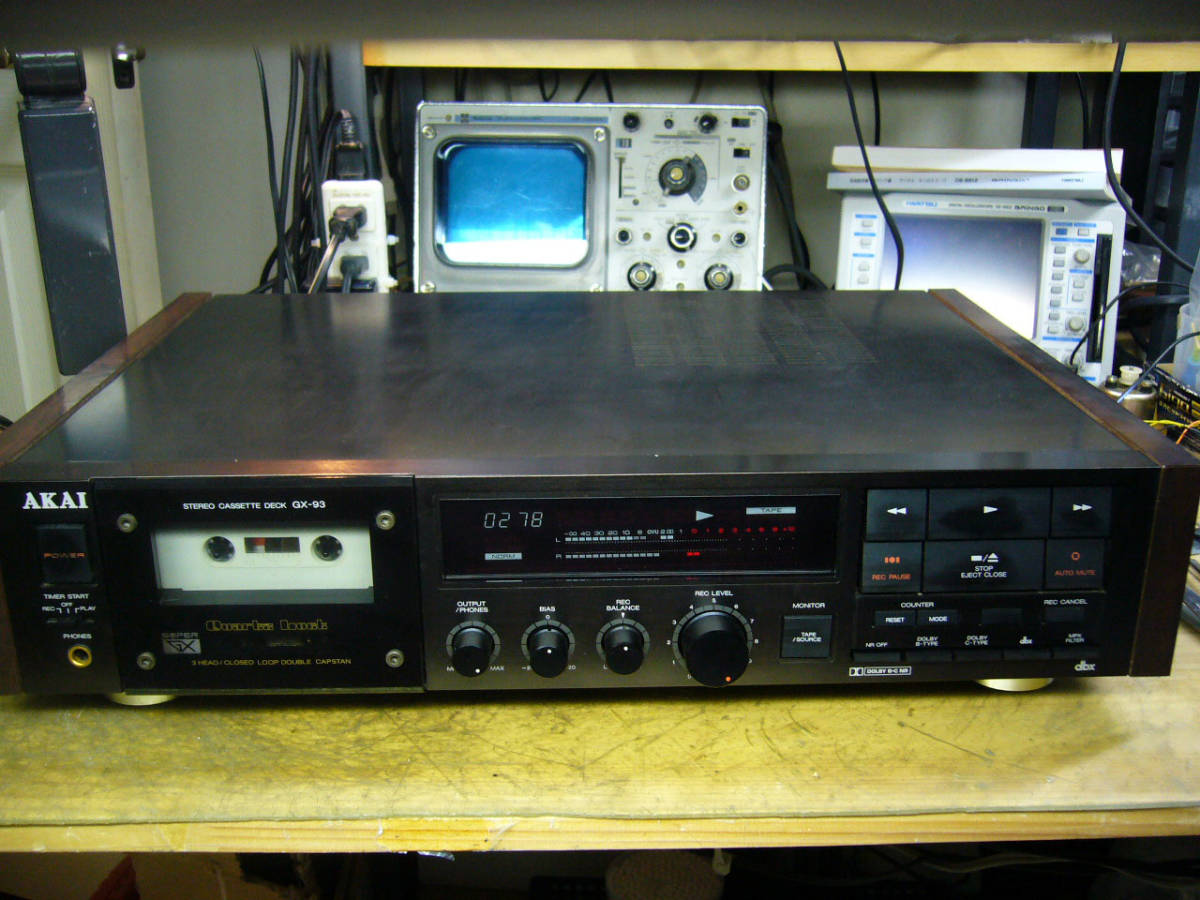 GX-93 アカイ AKAI カセットデッキ JAKAI 0 ステレオカセットデッキ gx