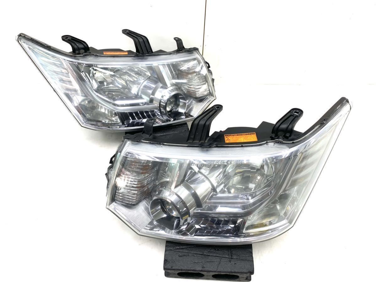 管k220409-0602 デリカ D5 ヘッドライト ランプ レンズ 左右 セット HCHR-62 100-87918 HID CV5W CV1W CV2W CV4W 18(ヘッドライト)｜売買されたオークション情報、yahooの商品情報をアーカイブ公開 - オークファ 三菱用