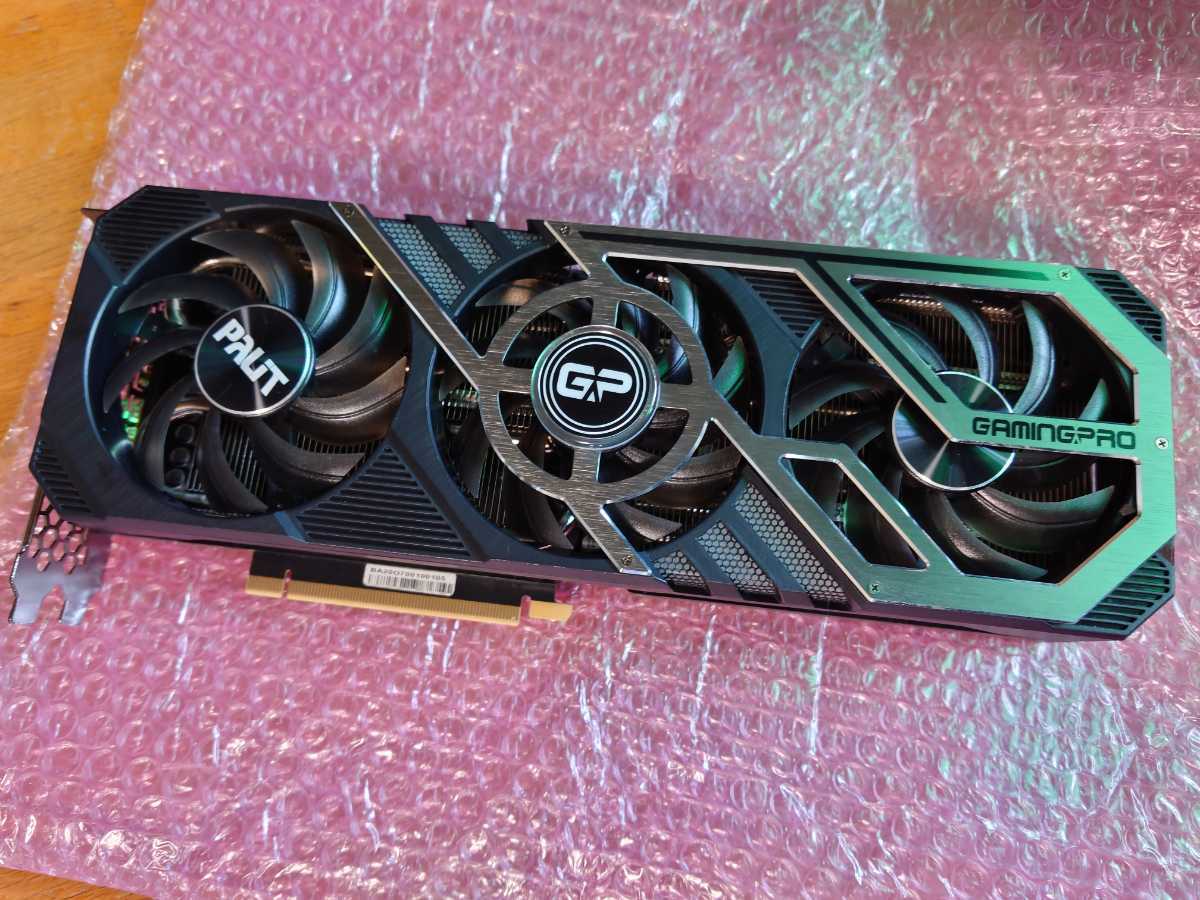 ジャンク】RTX3090 GAMINGPRO 24G RTX 0 GeForce 7) PALIT 19.5