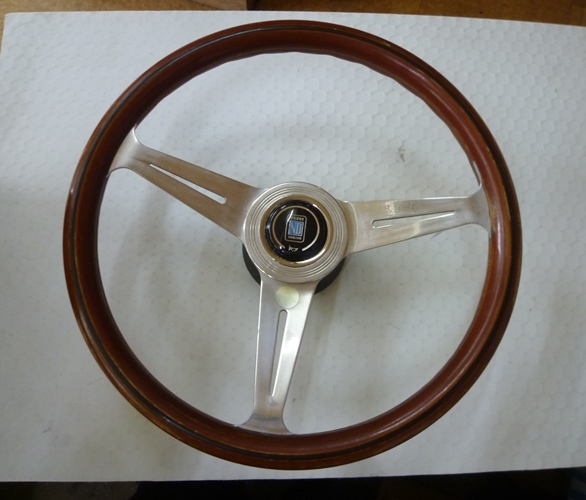 昭和レトロ ナルディ NARDI クラシック 36φ ウッドステアリング 旧車