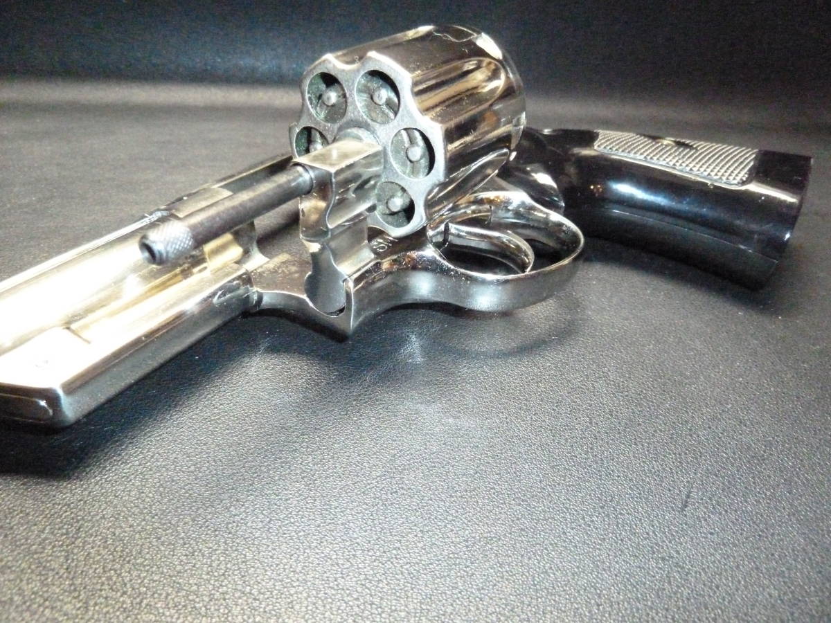 コクサイ 44マグナム 5mmCAP火薬 発火式 金属モデルガン 8インチ