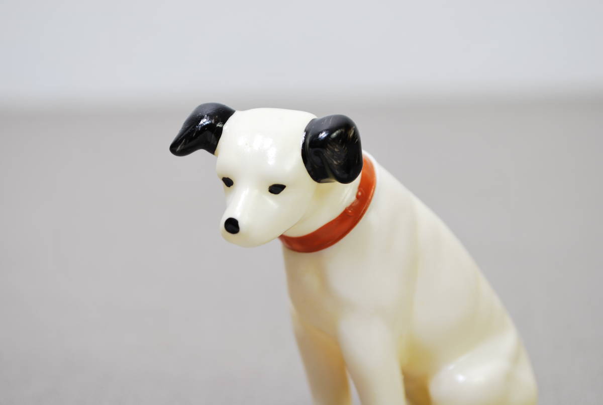 Victor ビクター ニッパー犬 ソフビ製 箱付き／検索 置物 時代物 当時