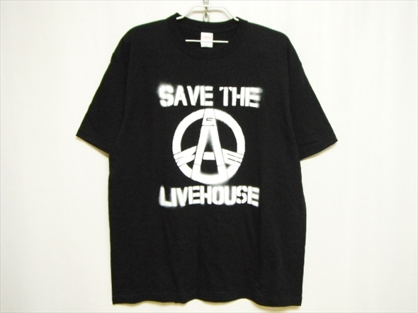 低価，セール H43 GAUZE ガーゼ SAVE THE LIVEHOUSE Tシャツ XXLサイズ ロゴプリント オーバーサイズ BIGサイズ ビッグシルエット(Tシャツ)｜売買されたオークション情報、yahooの商品情報をアーカイブ公開 - オーク Tシャツ