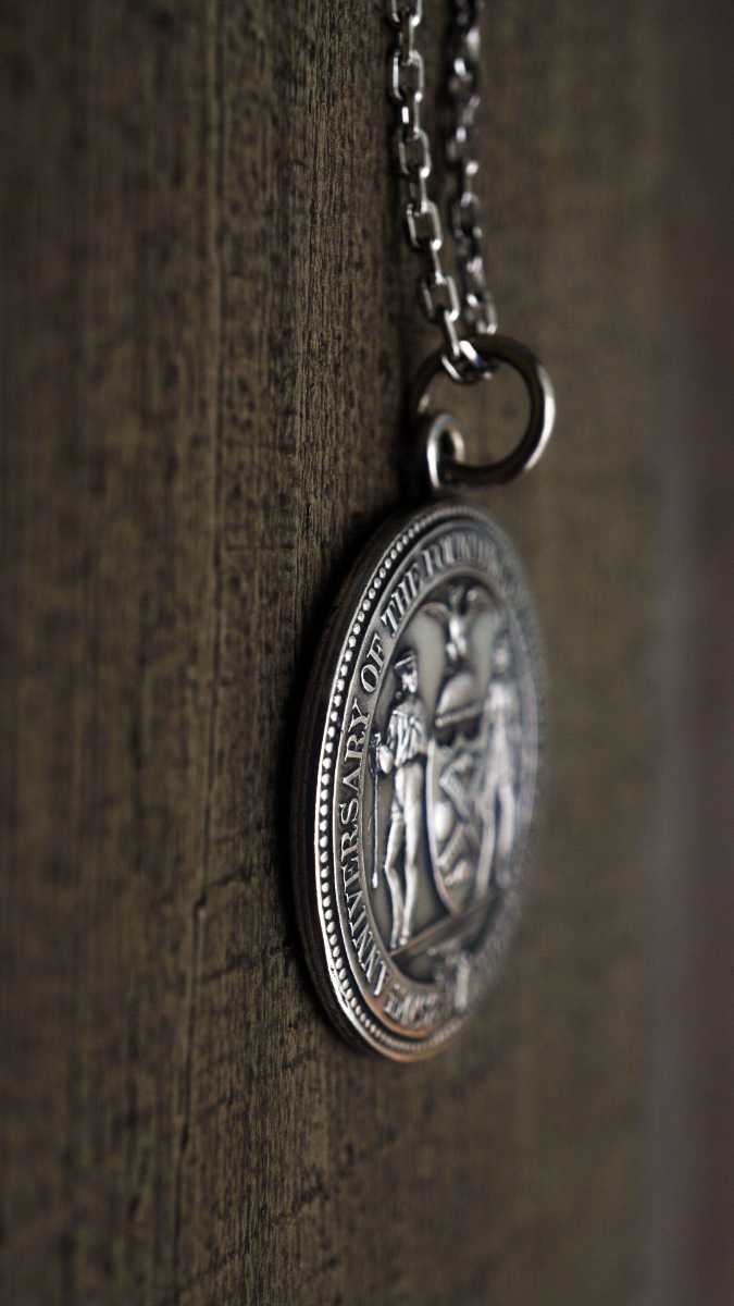 TIFFANY&Co. ティファニー ニューヨークタイムズ アワードメダル ペンダント シルバー ネックレス ヴィンテージ ビンテージ オールド レア_6