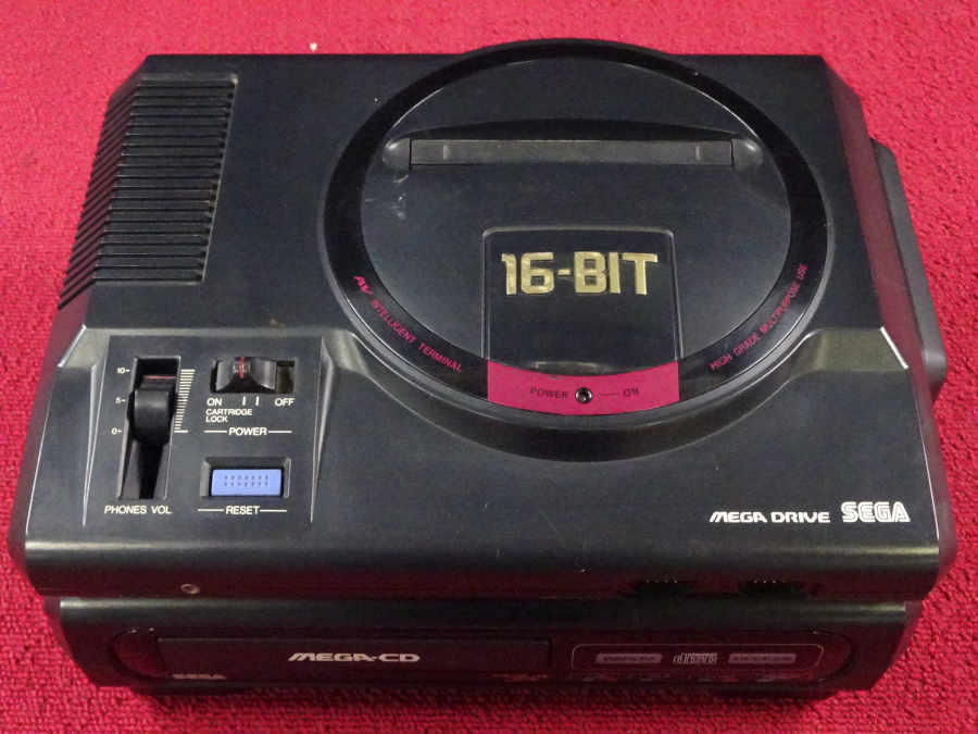 SEGA HAA-2910 メガCD レトロ 本体 通電OK ジャンク扱い
