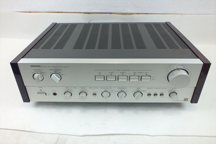 DENON デノン PMA-760 通電確認済 動作未確認 プリメインアンプ DENON PMA-970 通電OK デノン プリメインアンプ ジャンク品 PMA-970
