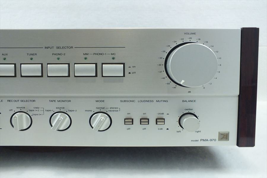 DENON PMA-970 通電OK デノン プリメインアンプ ジャンク品 PMA-970