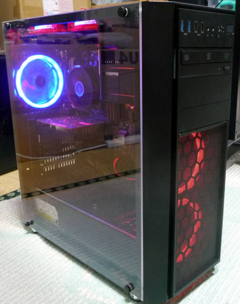 ゲーミングPC、強力 GTX1050 Ti、i7-6700（MAX 4GHz）、メモリ16GB 