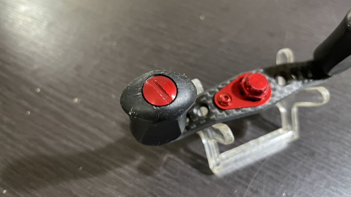 中古美品 KTF IXA ハイパーオフセットカーボンハンドル 80mm ダイワ用