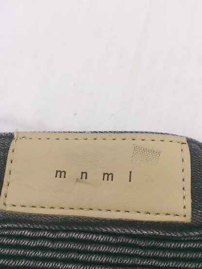 ストレッチ ダメージ 裾ジップ mnml ミニマル M1 ストレッチデニム デニム 2026年最新mnml 裾ジップの通販 裾ZIP(ジップ) ミニマル（mnml） (MNML 即発☆mnml 裾ZIPジップ ダメージクラッシュ