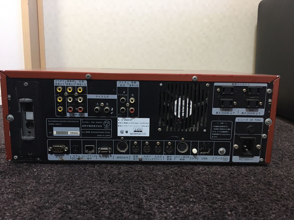 UGA - UGA-01 メルカリ カラオケ機器ジャンク品 PA用 通信カラオケ UGA