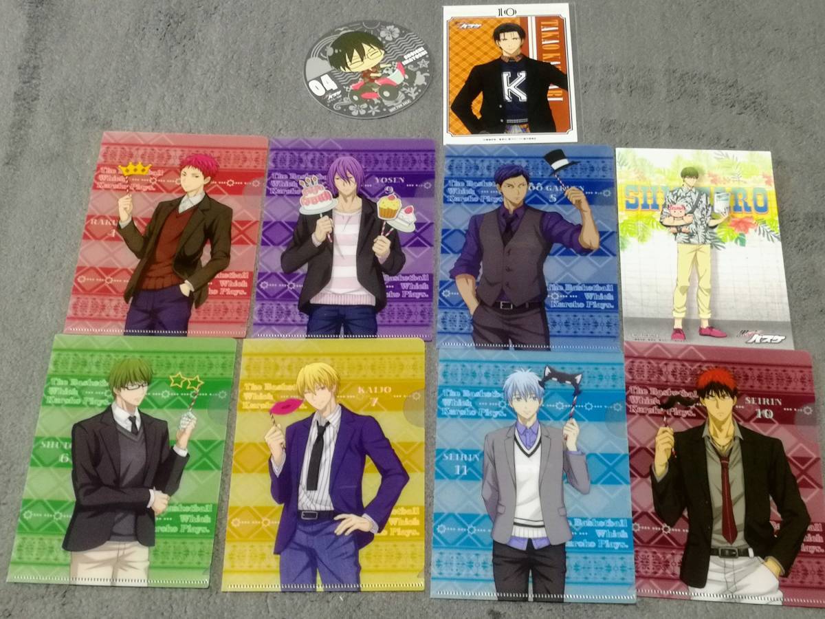 ☆クリアファイル☆ 黒子バスケ AnimeJapan 限定 ミニクリアファイル 7