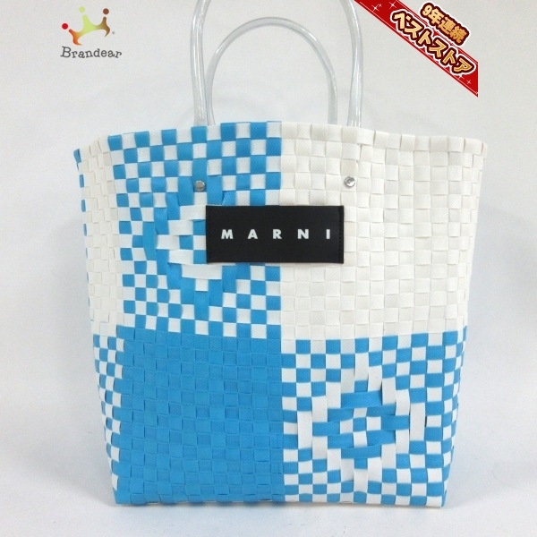MARNI クリアトートバッグ YUKA 様MARNI トートバッグ 総柄 PVC クリア