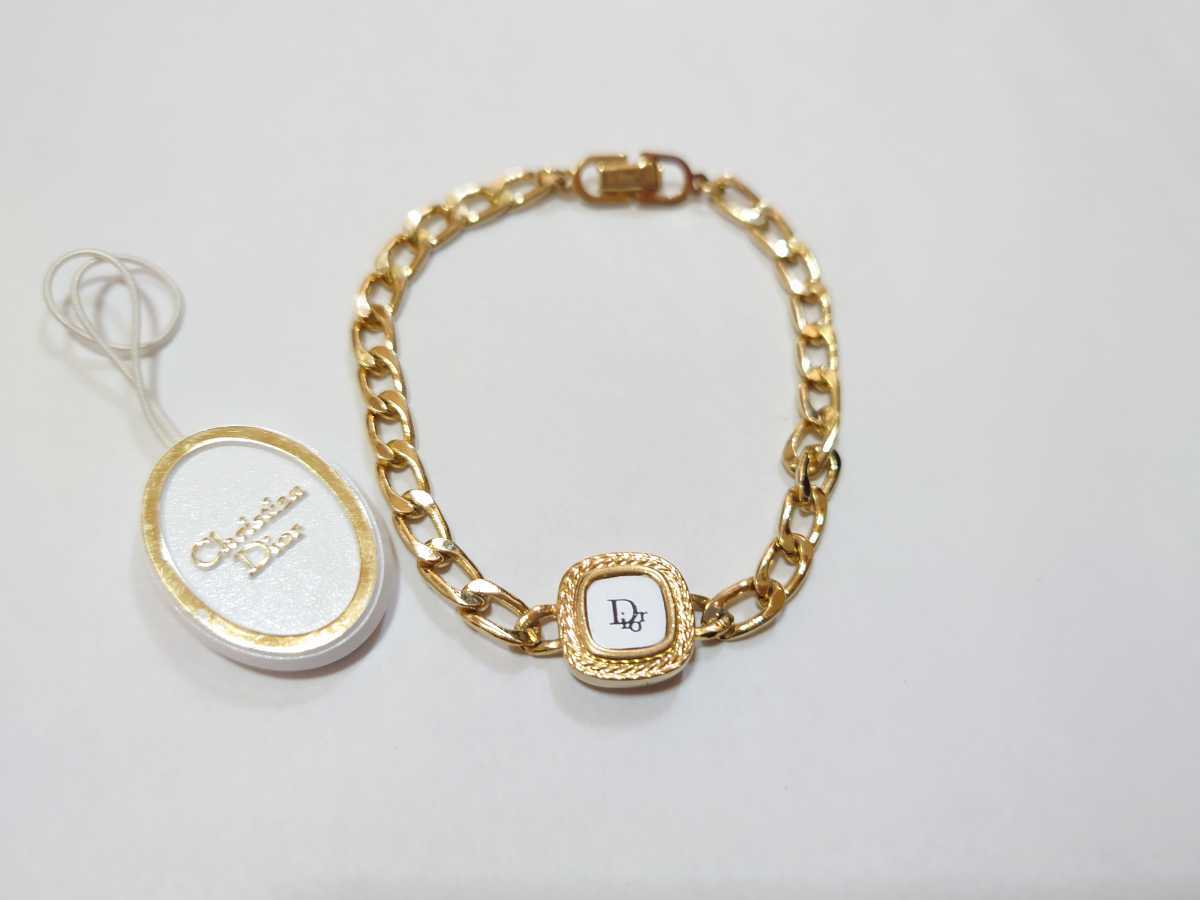 Christian Dior クリスチャン・ディオール ブレスレット 美品 ゴールド 