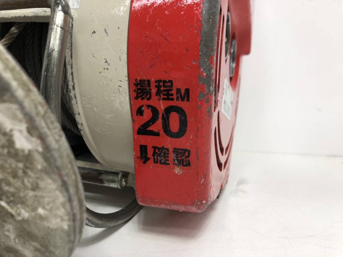42344【動作確認動画有】Makita マキタ TH60 小型ホイスト 定格荷重 