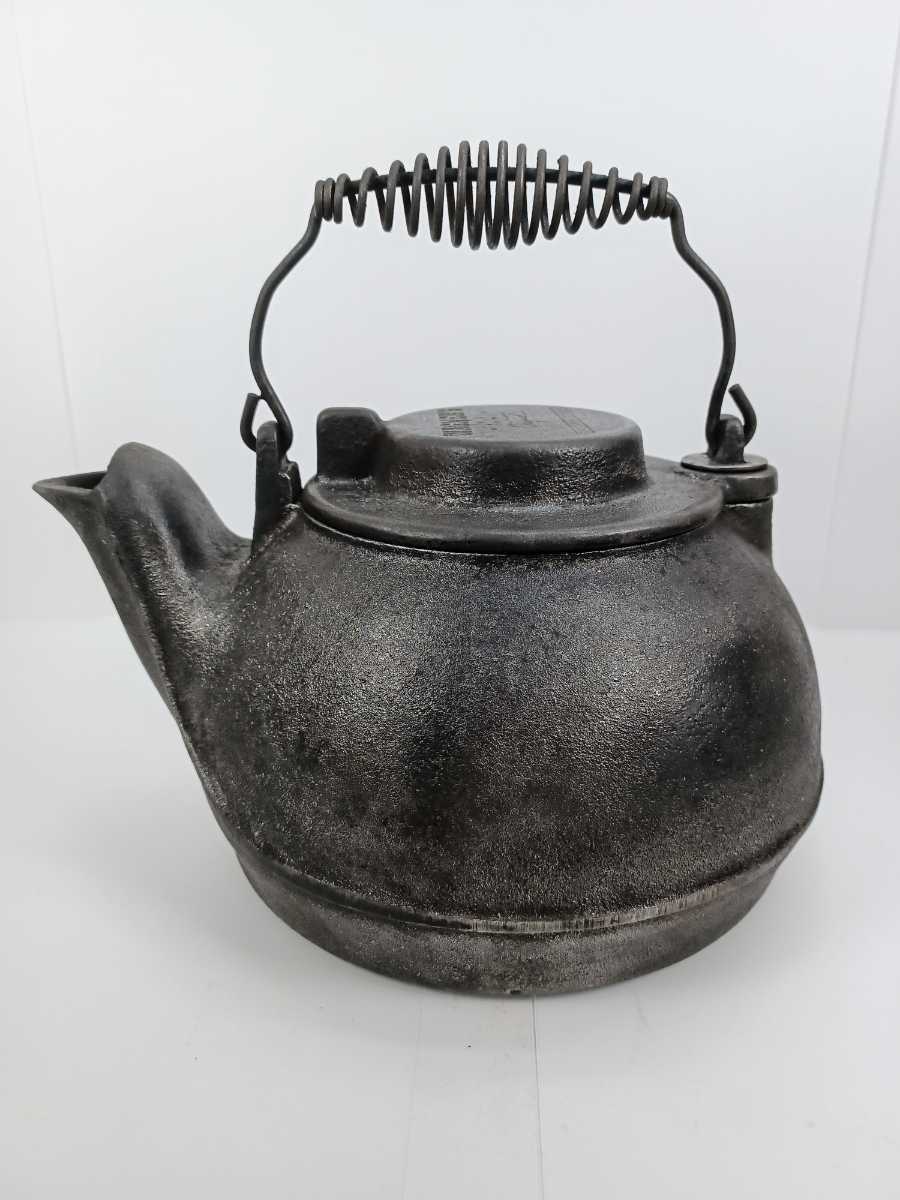 wagner's 1891 ワグナーズ 鋳鉄製ケトル VINTAGE ANTIQUE WAGNERS